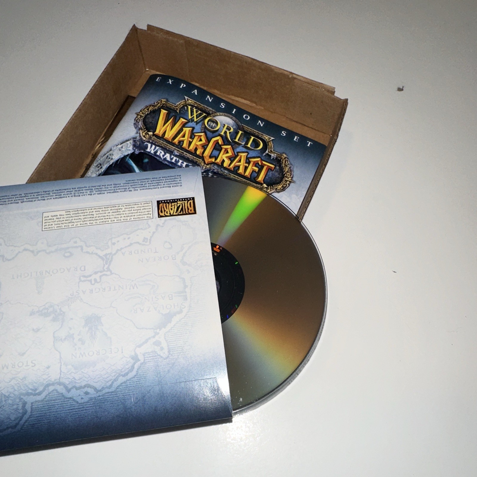 Blizzard World of Warcraft Wrath of the Lich King Expansion PC DVD-ROM w/ Pass
