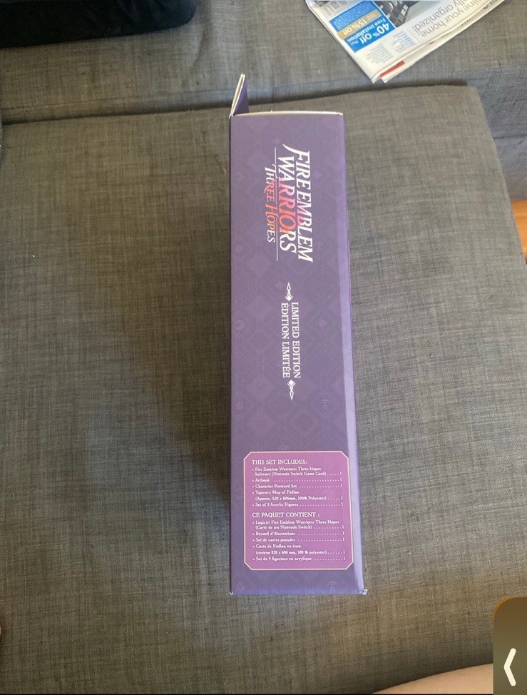 Fire Emblem Warriors Three Hopes Limited Edition NS EU US Seller In Hand