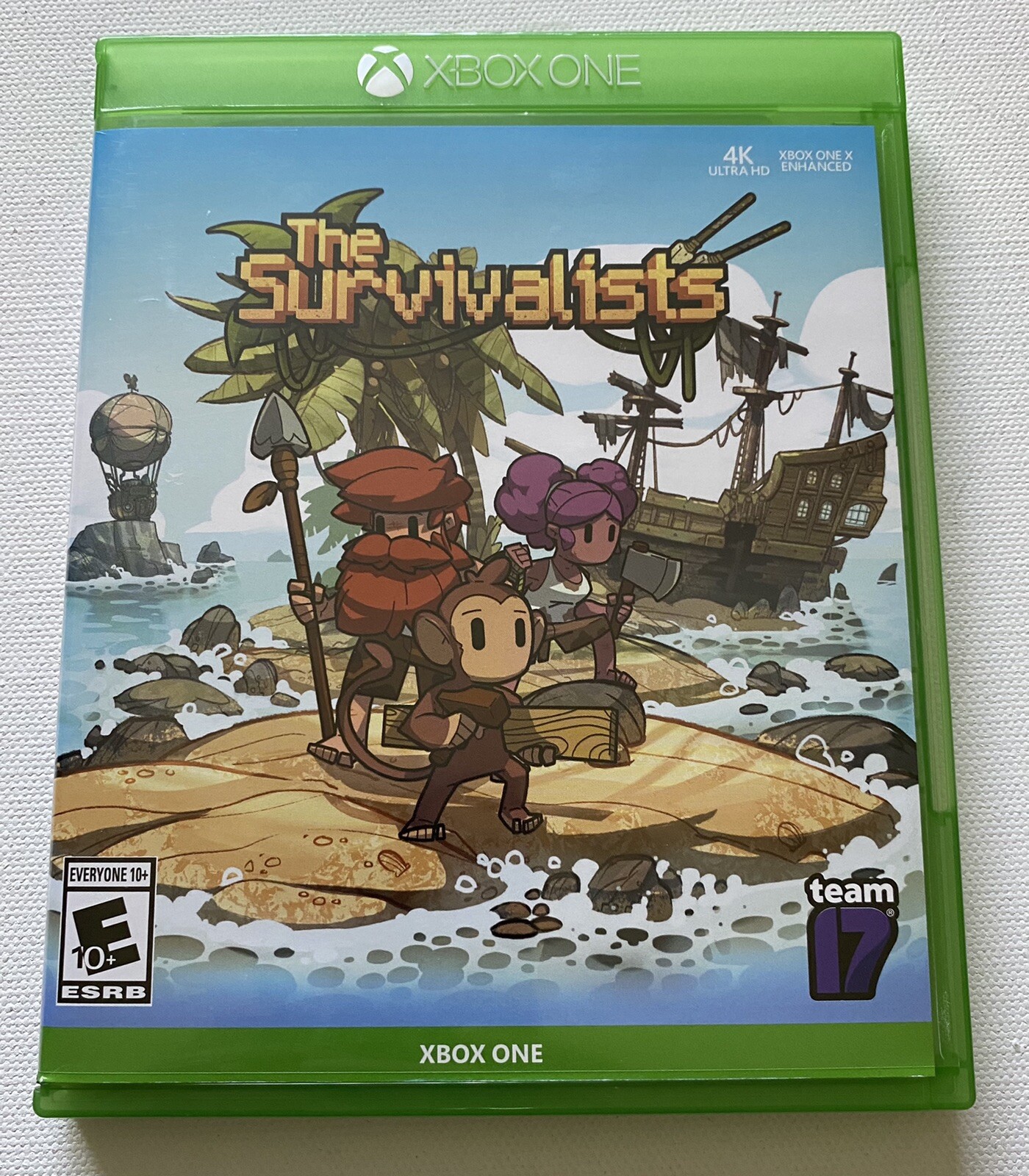 xbox one video game, the survivalists, ex condition