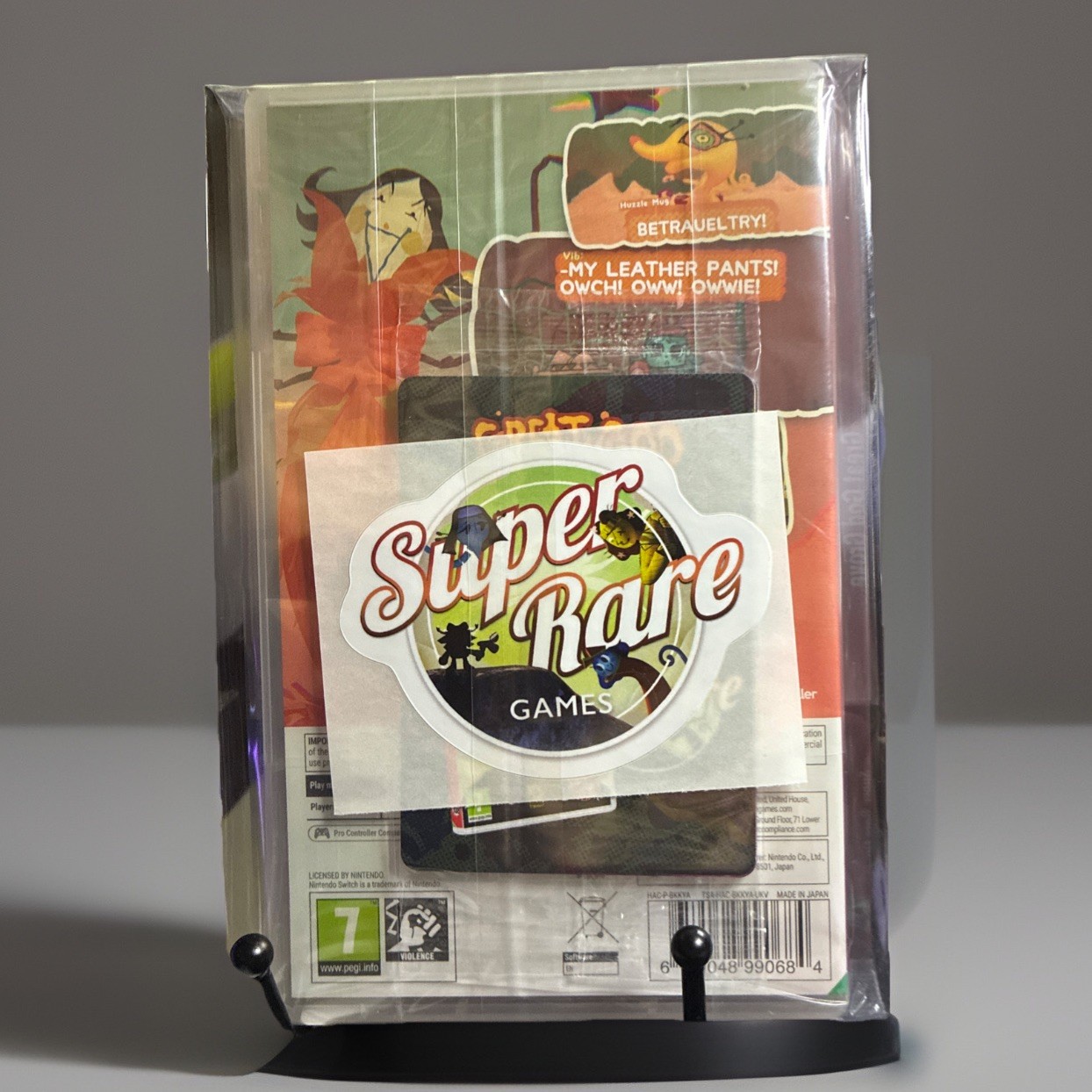 Great God Grove – Switch; Brand New & Sealed! Super Rare Games #138 w/Card