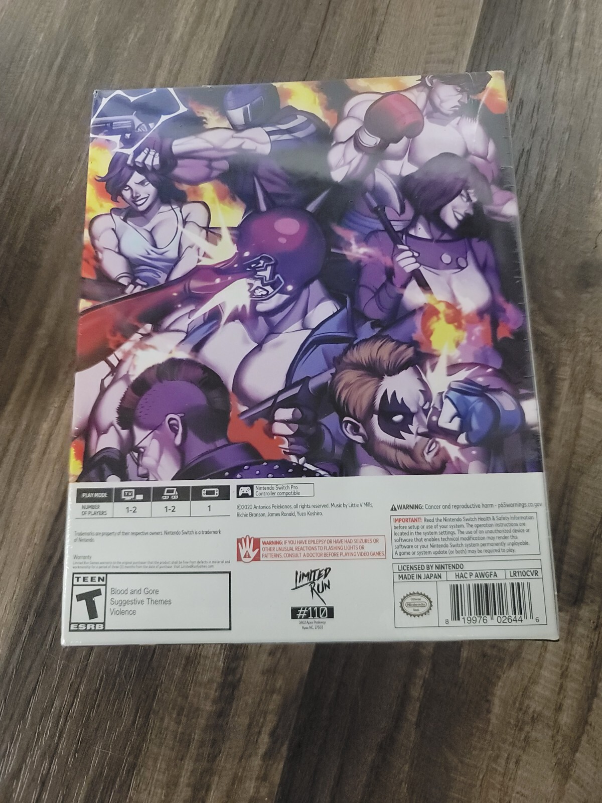 The TakeOver Nintendo Switch LRG NEW Sealed