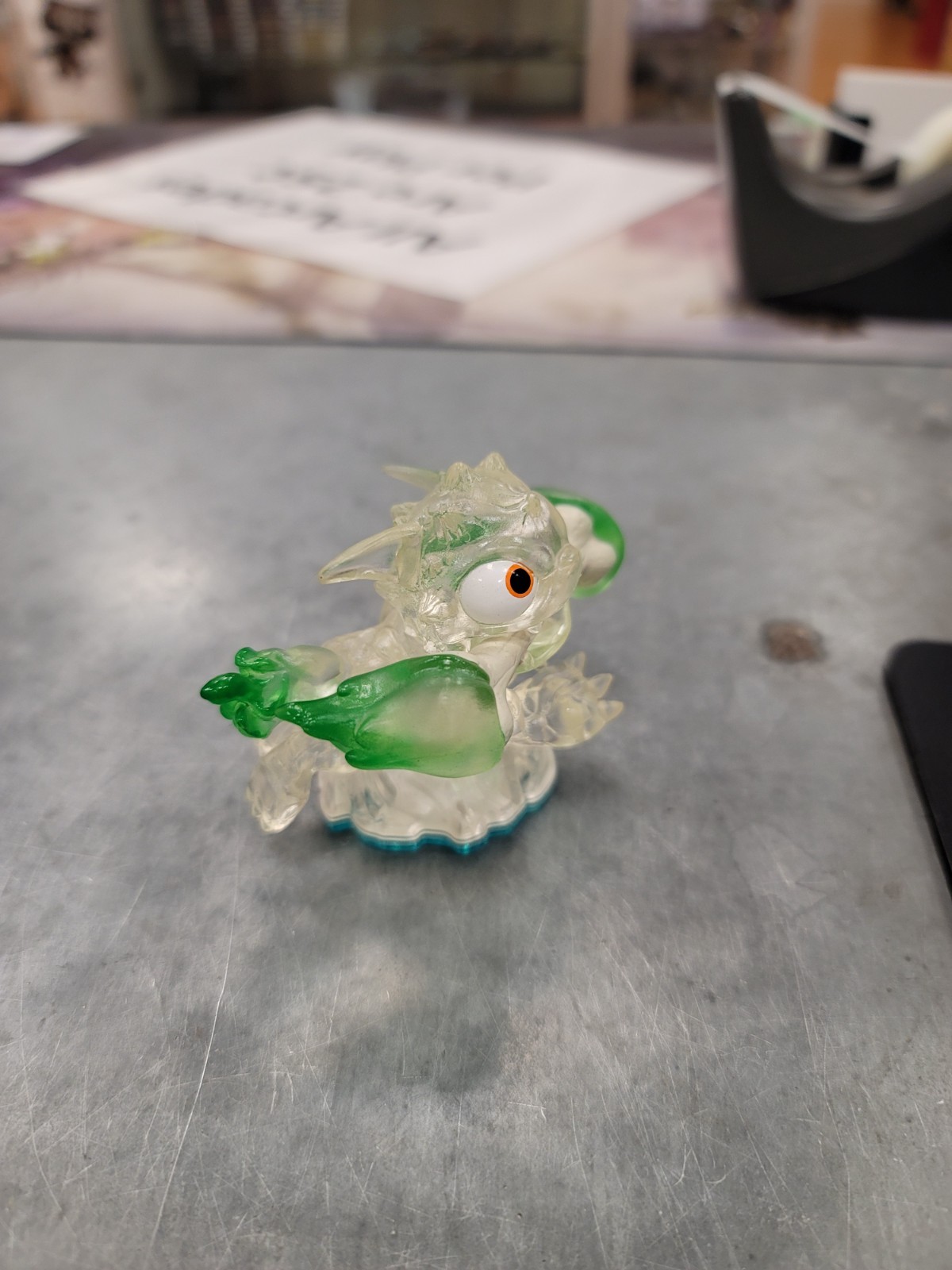Activision Skylanders SWAP Force Fire Bone Hot Dog green clear