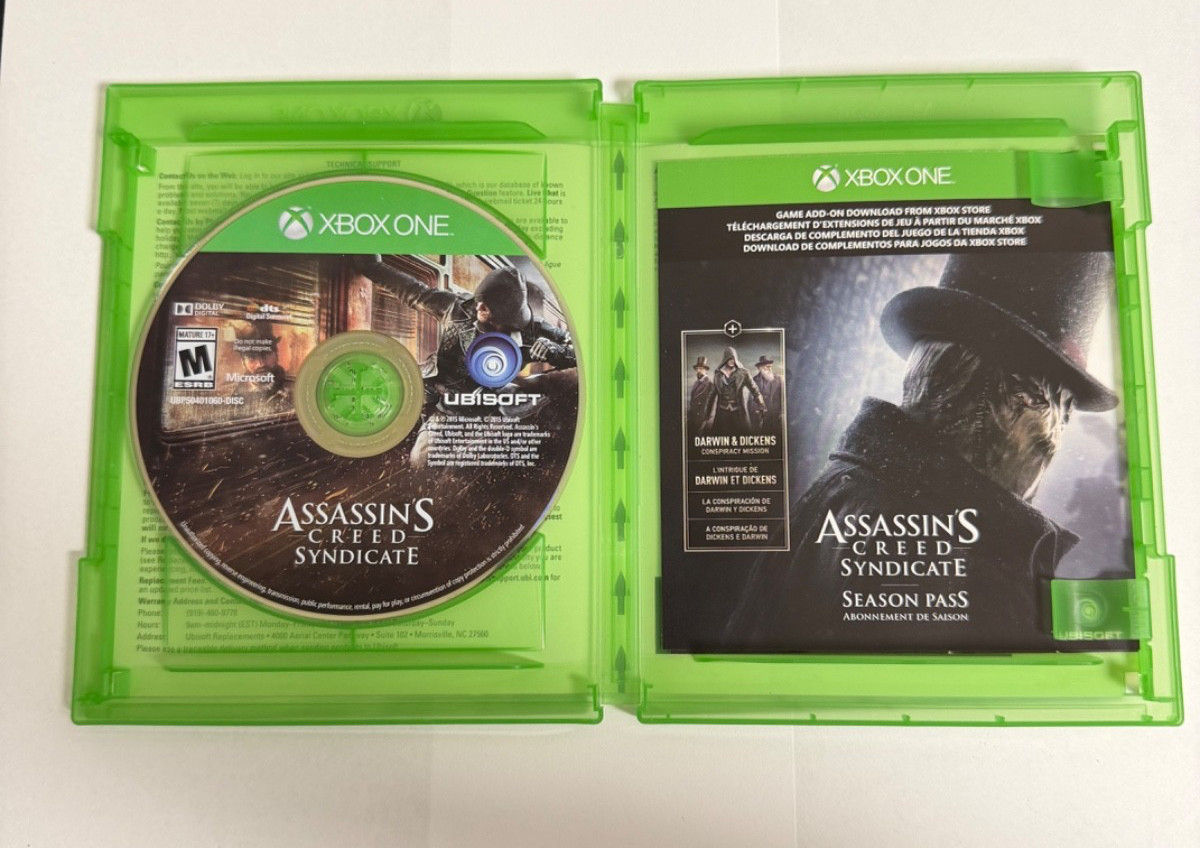 Assassin’s Creed: Syndicate – Gold Edition, Xbox One, CIB, Tested and Works