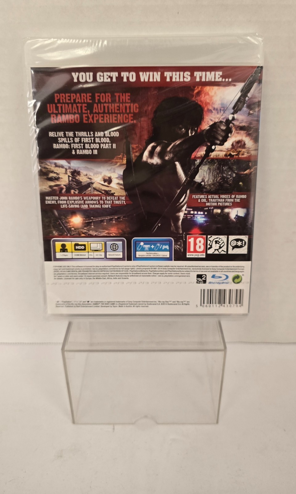 Sony PlayStation 3 Rambo: The Video Game Authentic *Sealed*