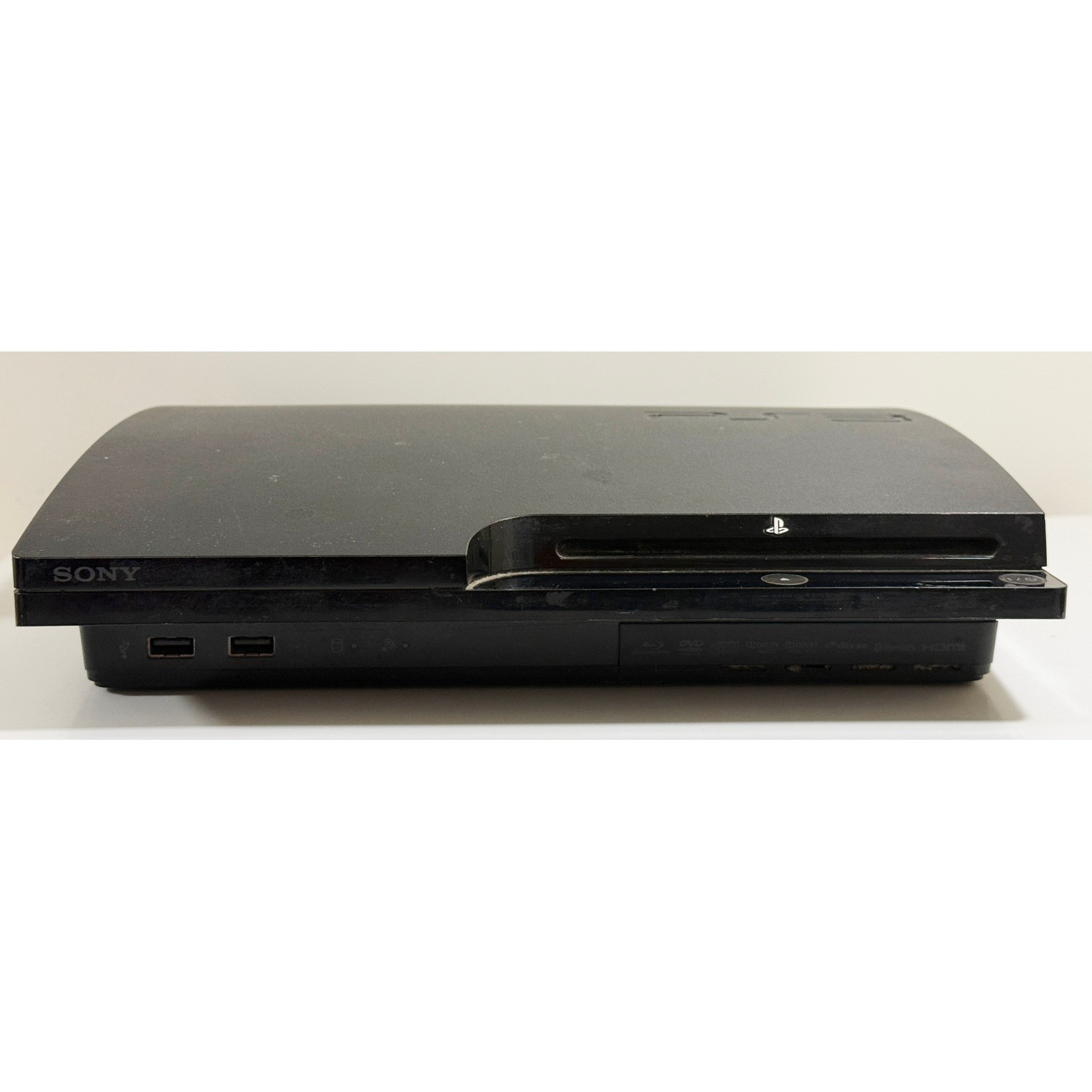 Sony PlayStation 3 Slim Console 120GB Black CECH-2001A Bundle Clear Controller