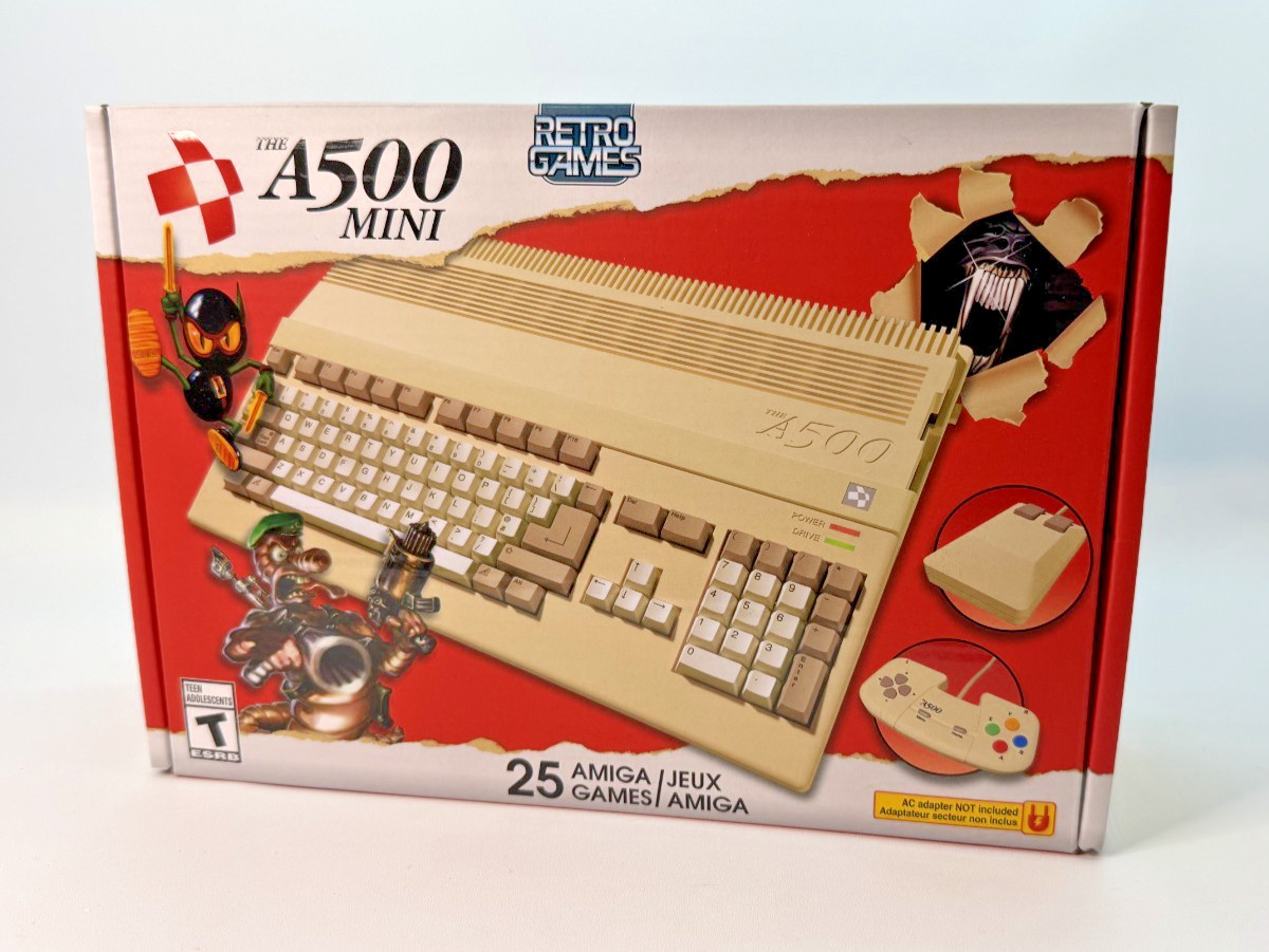 A500 MINI 25 Games Included | Modern Edition AMIGA 500 | Complete – Open Box