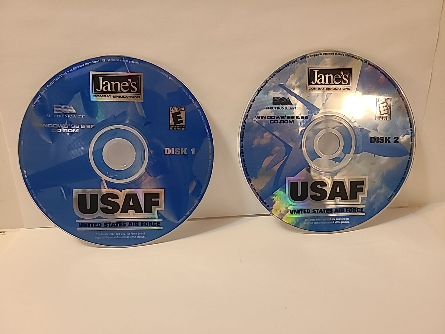 Jane’s USAF United States Air Force Combat Simulations PC Game CD-Rom