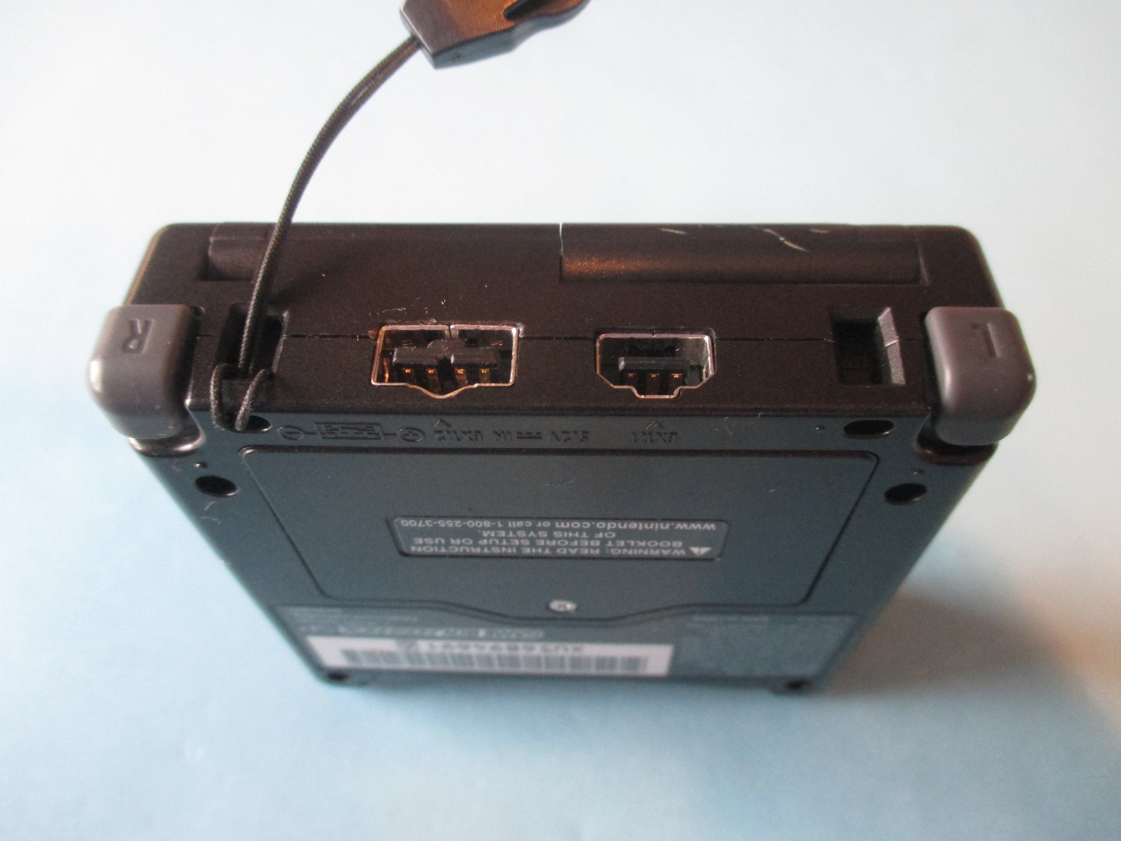 Nintendo Game Boy Advance SP Onyx Black System w/Charger FREE Shipping!
