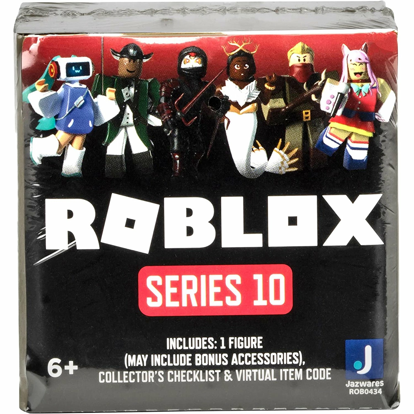 Roblox Series 10 Mystery Box GREEN Cube Kids Toy Figures Pack NEW!+Virtual Codes