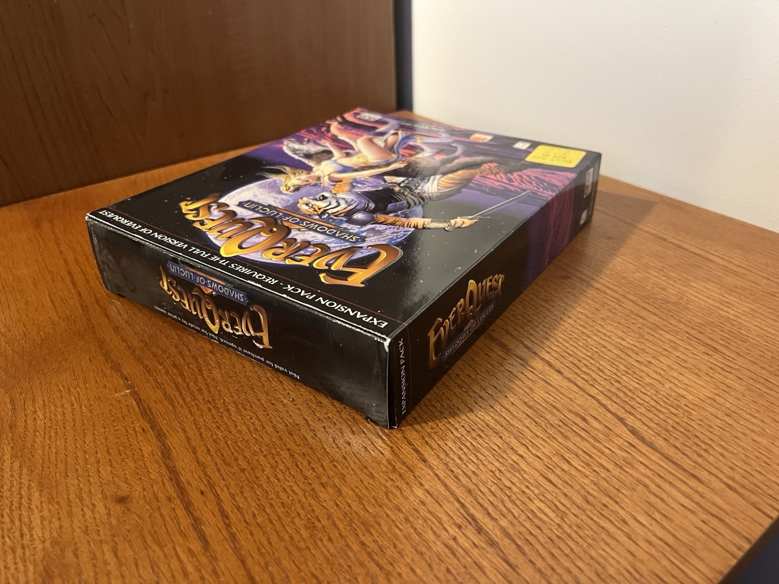 EverQuest Shadows of Luclin 3-Disc PC CD-ROM 2001 Big Box Complete with Manual