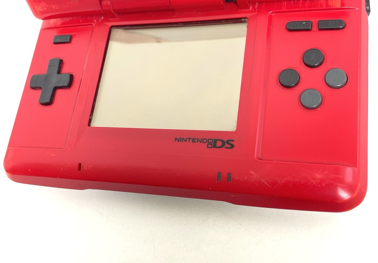 Nintendo DS Original NTR-001 Console with Charger *BROKEN HINGE*