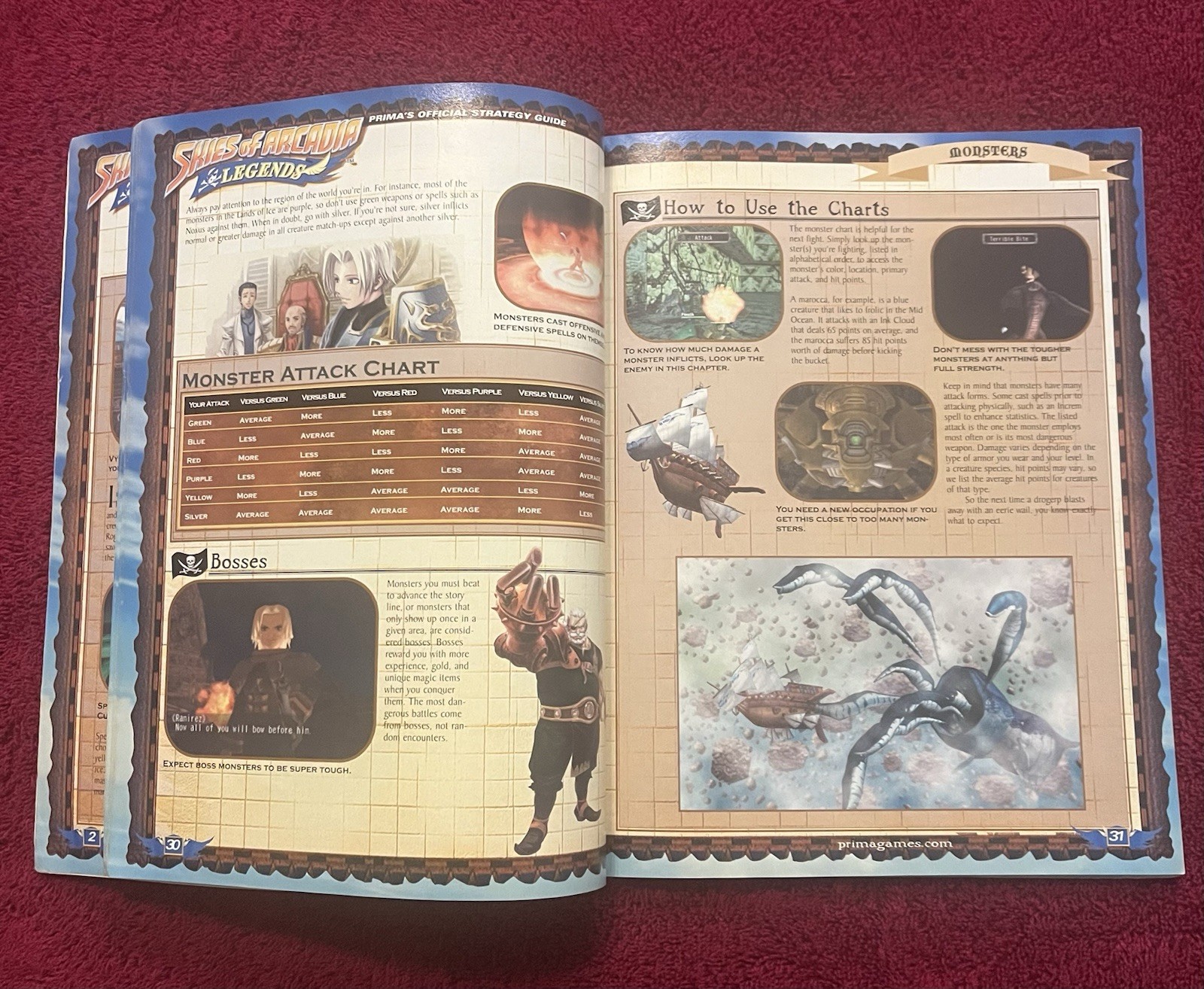 Skies of Arcadia Legends Official Strategy Guide (Prima) – GameCube – Very Good