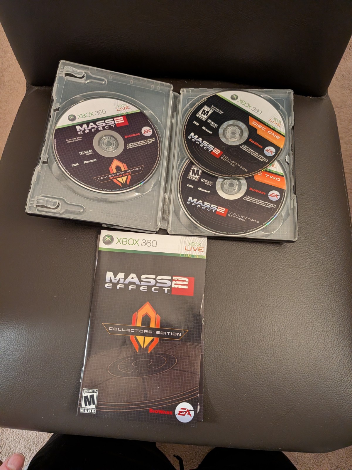 Mass Effect 2 Collector’s Edition Steelbook (Xbox 360, 2010)