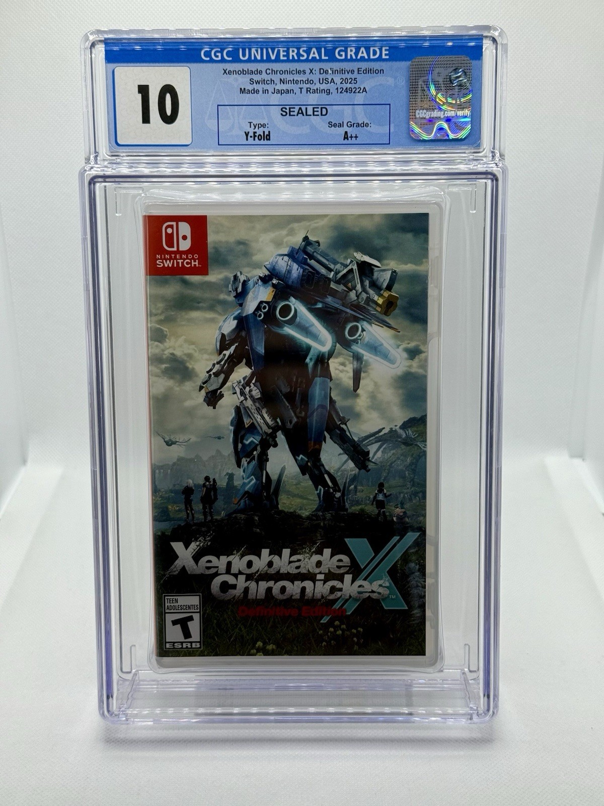Xenoblade Chronicles X: Definitive Edition – Switch – New – Graded CGC 10 A++