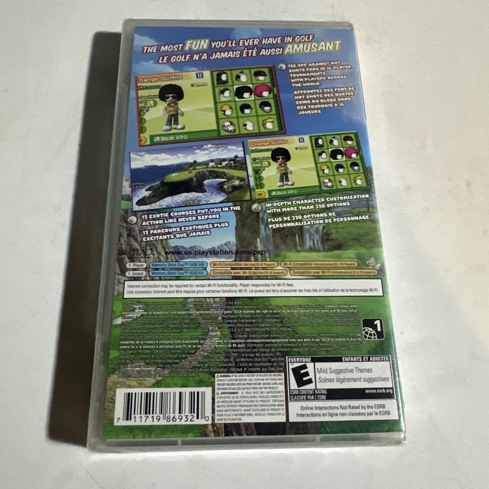 Hot Shots Golf Open Tee 2 – Sony PSP – 2008 – BRAND NEW! SEALED!