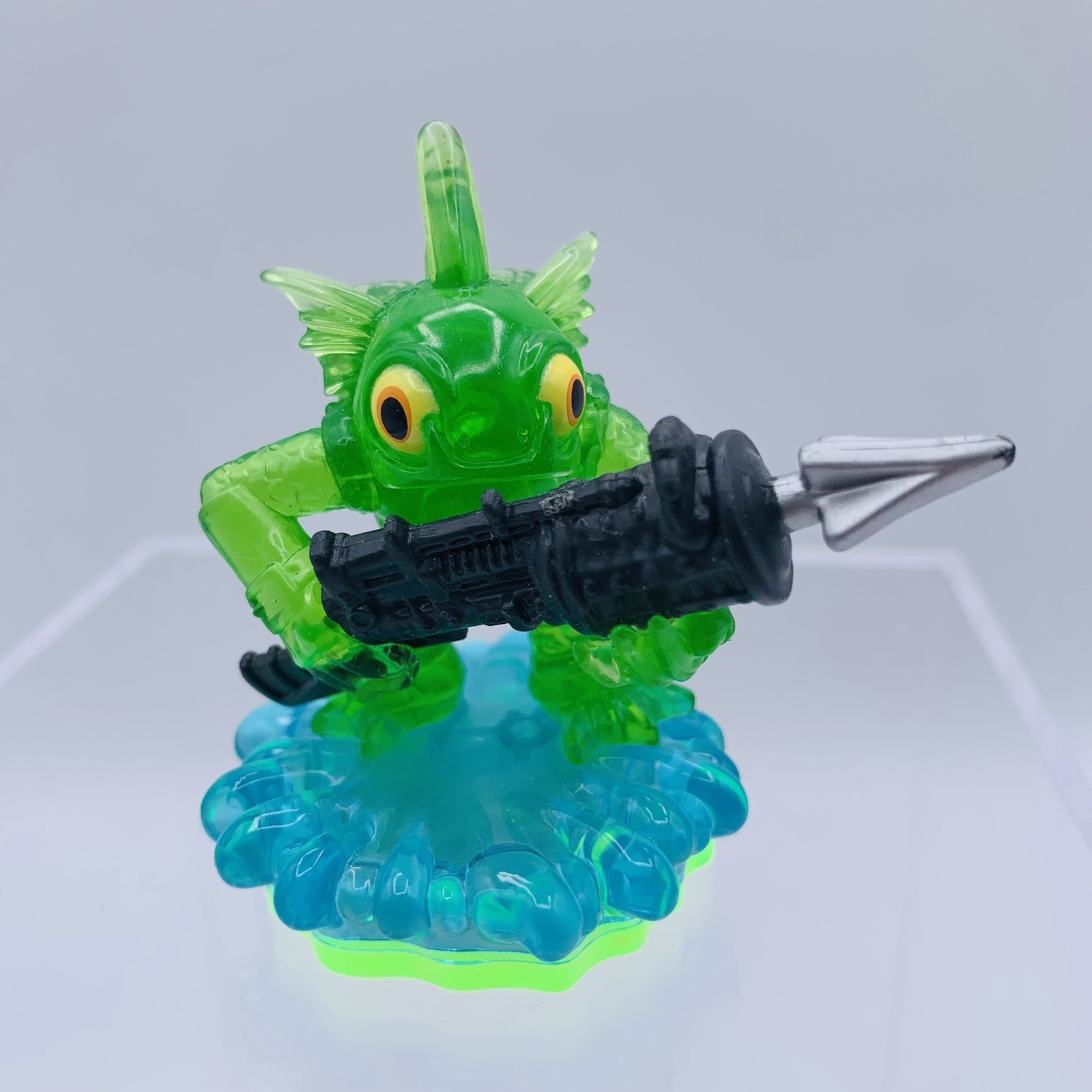 Clear Green Gill Grunt Skylanders Spyros Adventure Imaginators Wii U PS4 Xbox