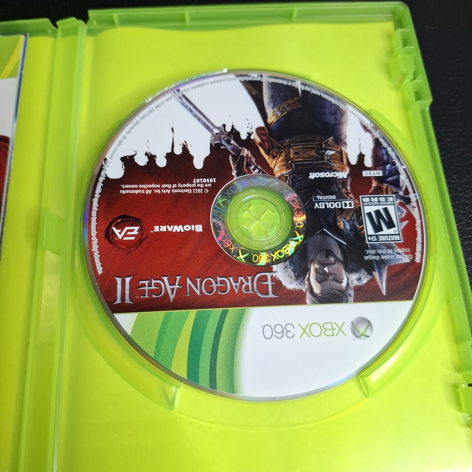 Dragon Age 2 Xbox 360 Microsoft Complete Tested Works