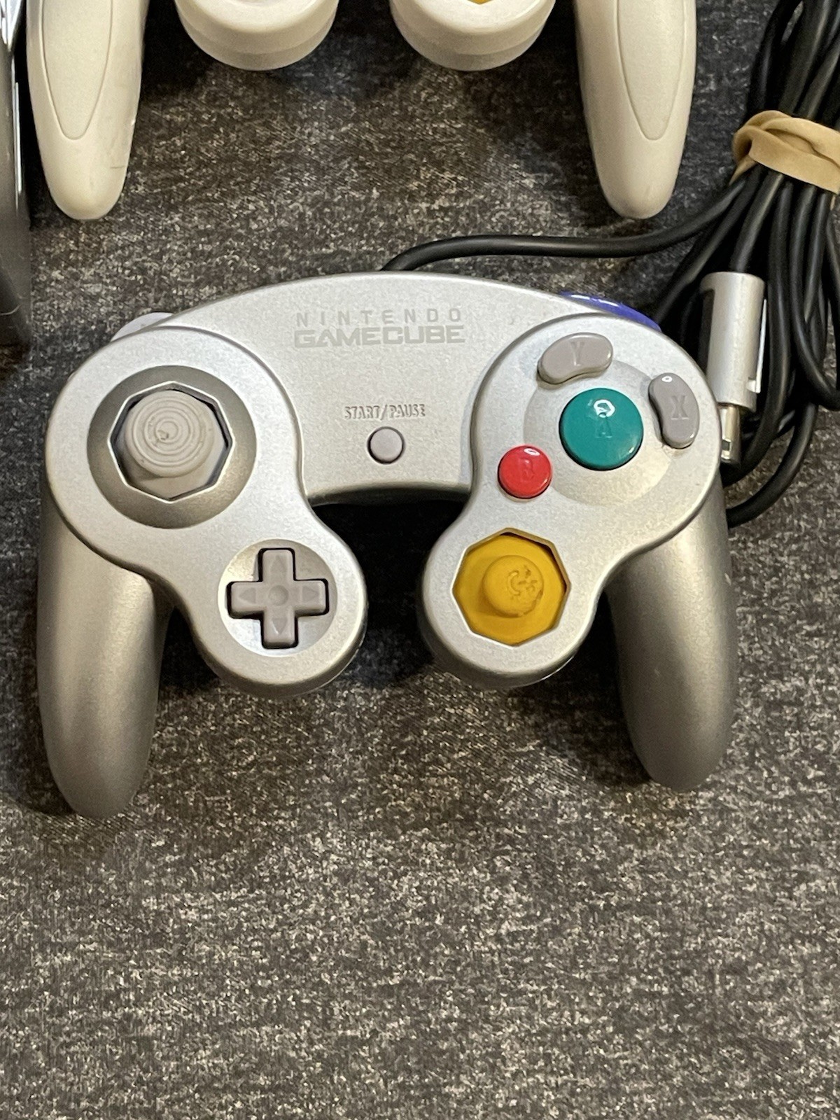 Nintendo GameCube Video Game Console DOL-101 Silver Controllers Hookups Tested
