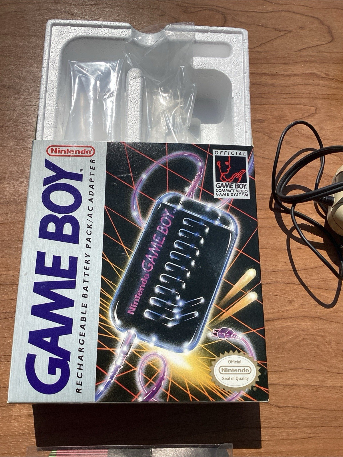 Game Boy Rechargeable Battery Pack Lot Cleaning Kit Case Light Nuby Docs VTG