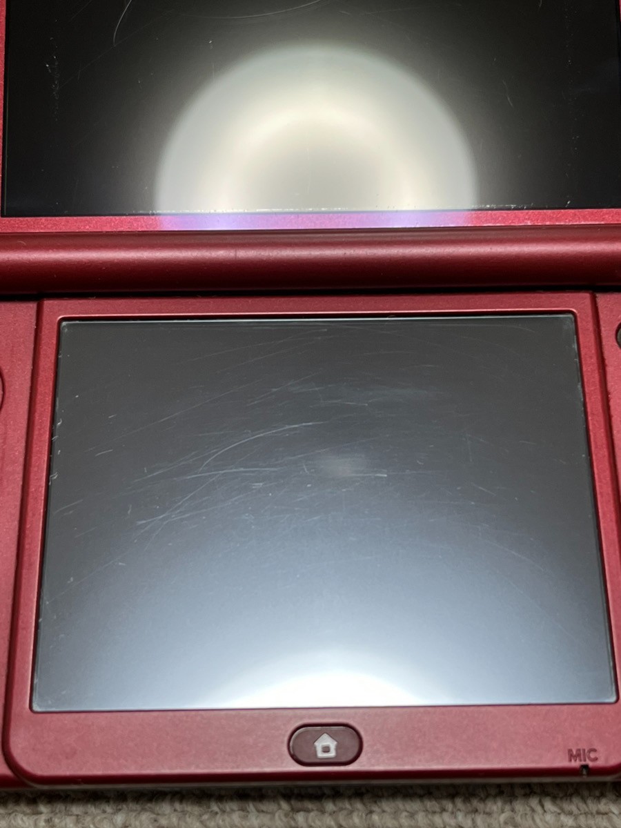 New 3DS LL XL Metalic red Japan Nintendo Console region Japanese B10