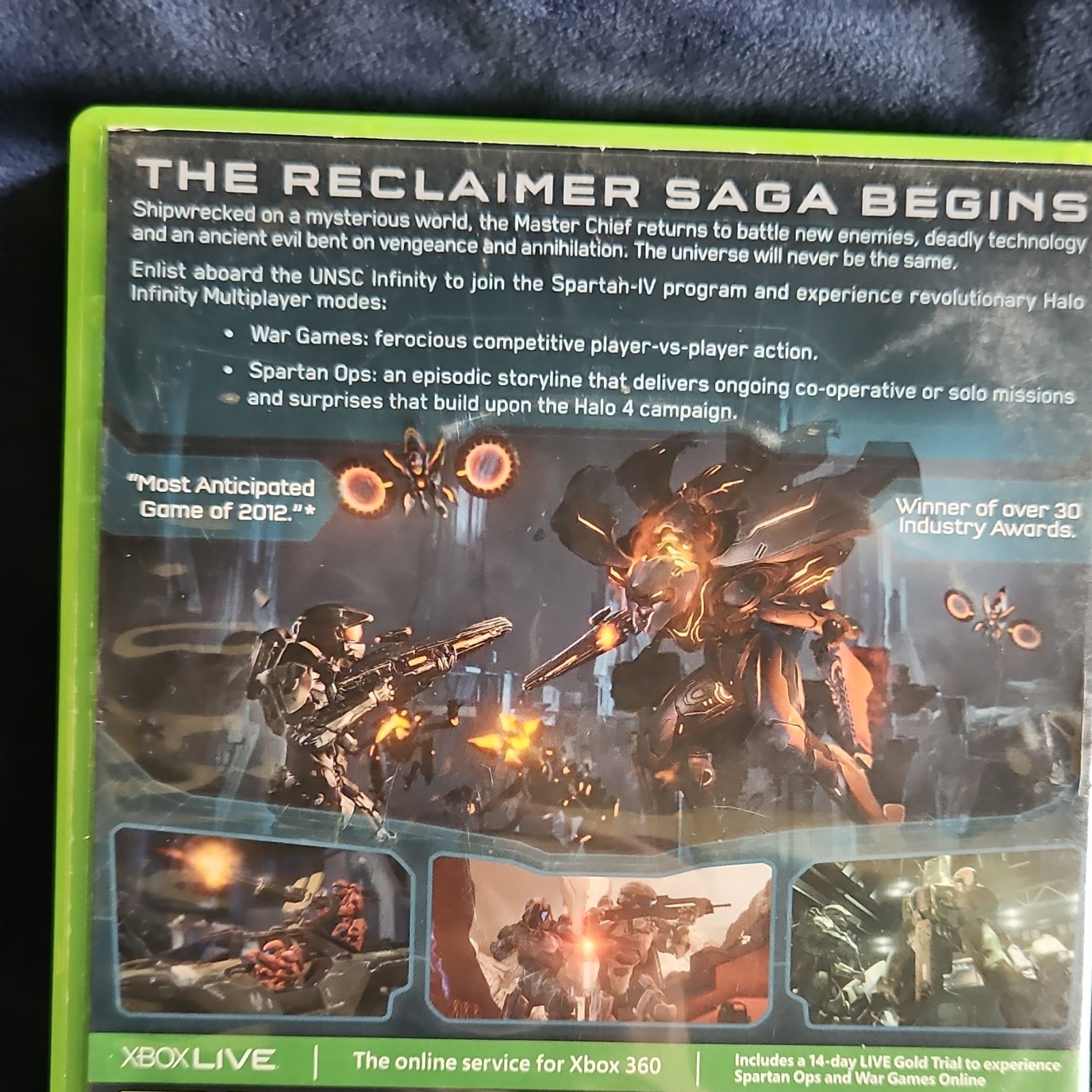 Halo 4 Multiplayer M Mature Xbox 360 Shooter NTSC-U/C
