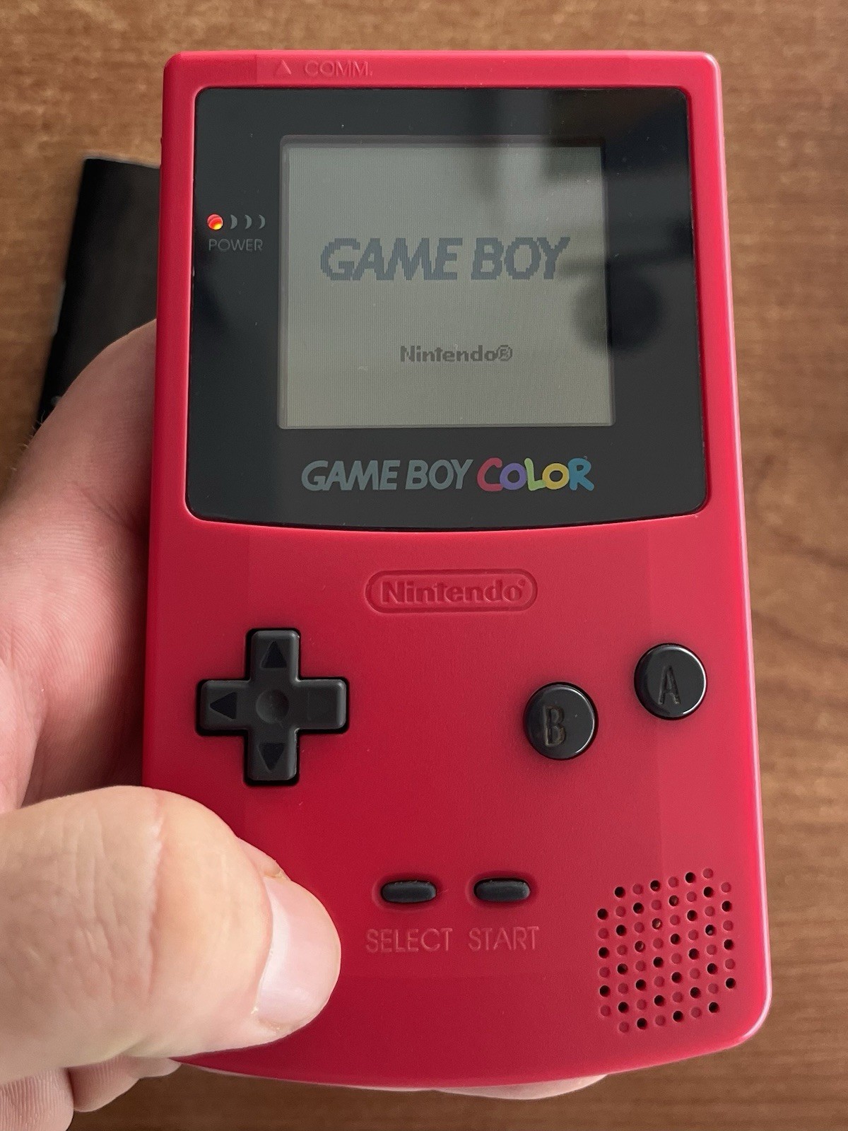 Nintendo Game Boy Color Berry CIB With Box + ITA Manual + Tarzan GBC Game