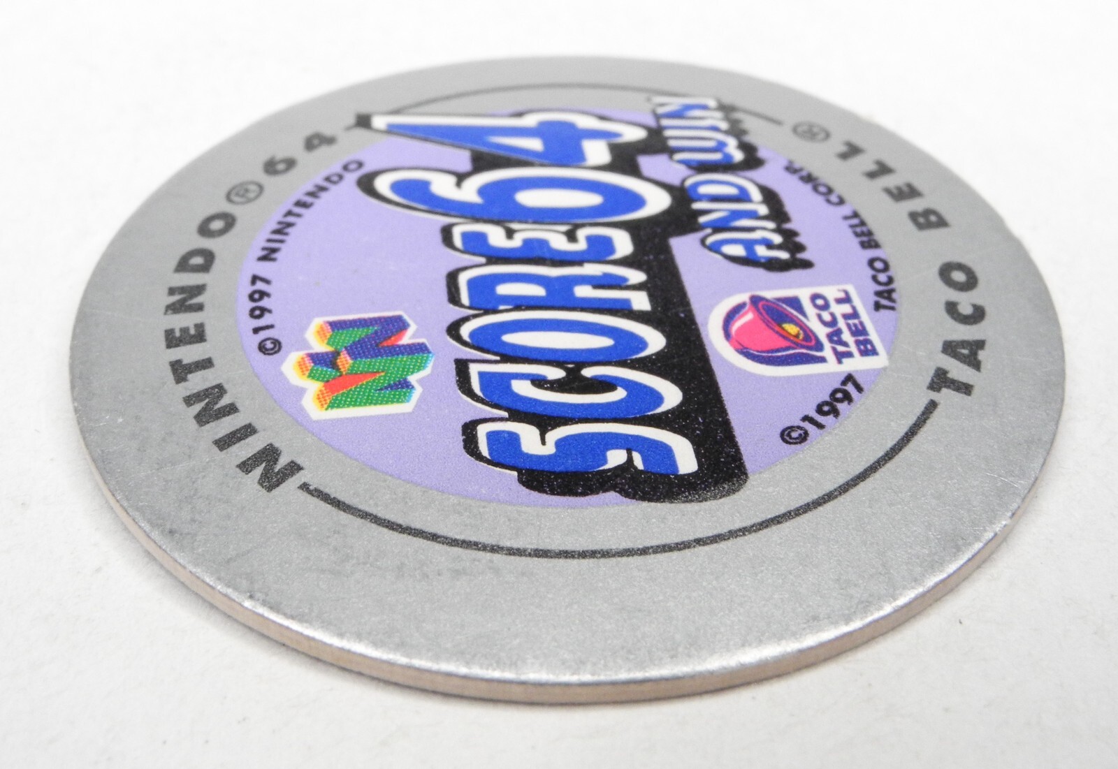 Taco Bell Score 64 1997 Fox McCloud Star Fox 64 Nintendo 64 Game Coin