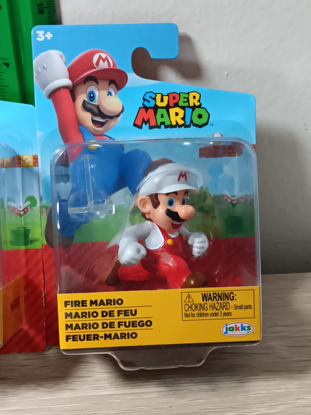 *FREE SHIP* 2.5″ FIRE + ICE + SUPER MARIO World of Nintendo Jakks Pacific 3-PK