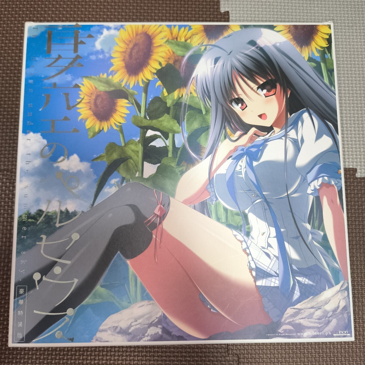 Natsuzora no Perseus Deluxe Special Edition Japanese VN PC Game for Windows USED