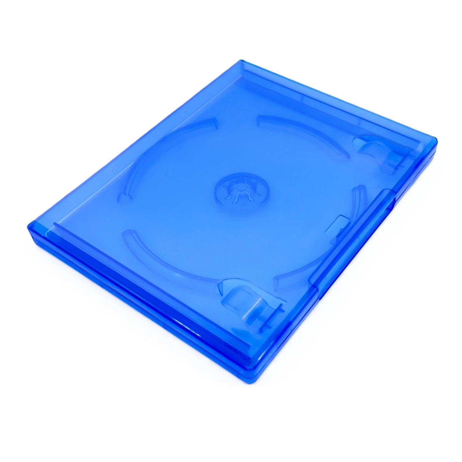 PS4 Replacement Game Case 1-Pack – New Empty Blue PlayStation 4 Disc Case Only