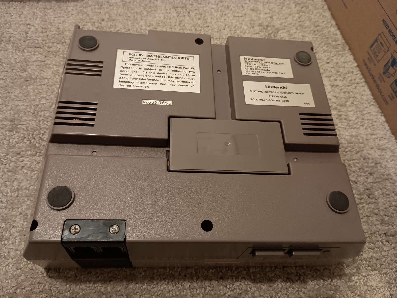 Nintendo Entertainment System Action Set Console Bundle – Great Shape!