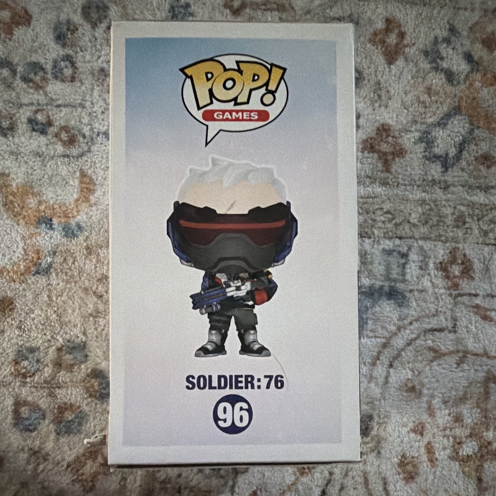 Funko Pop! Games Overwatch Soldier: 76 Vinyl Figure #96 2016 GameStop Excl