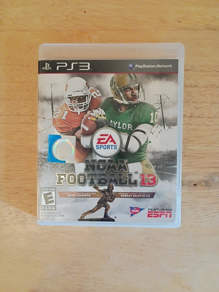 NCAA Football 13 PlayStation 3 PS3 Complete With Manual