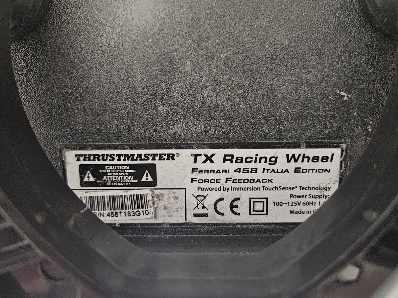 Thrustmaster TX Ferrari 458 Italia Edition (4469016) Racing Wheel