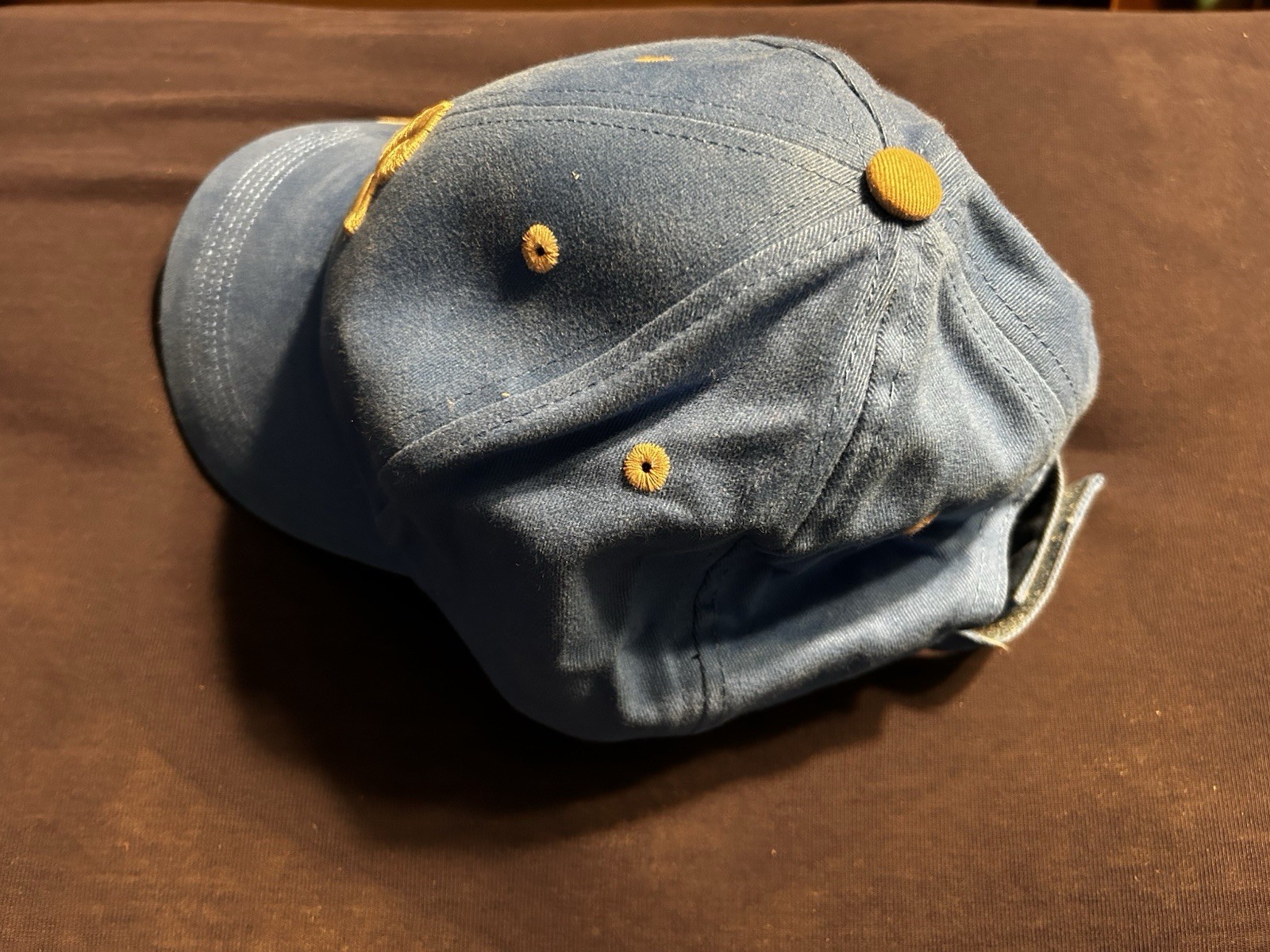 Vintage/Retro Sony Playstation Video Game~blue And White Adjustable Hat/Cap