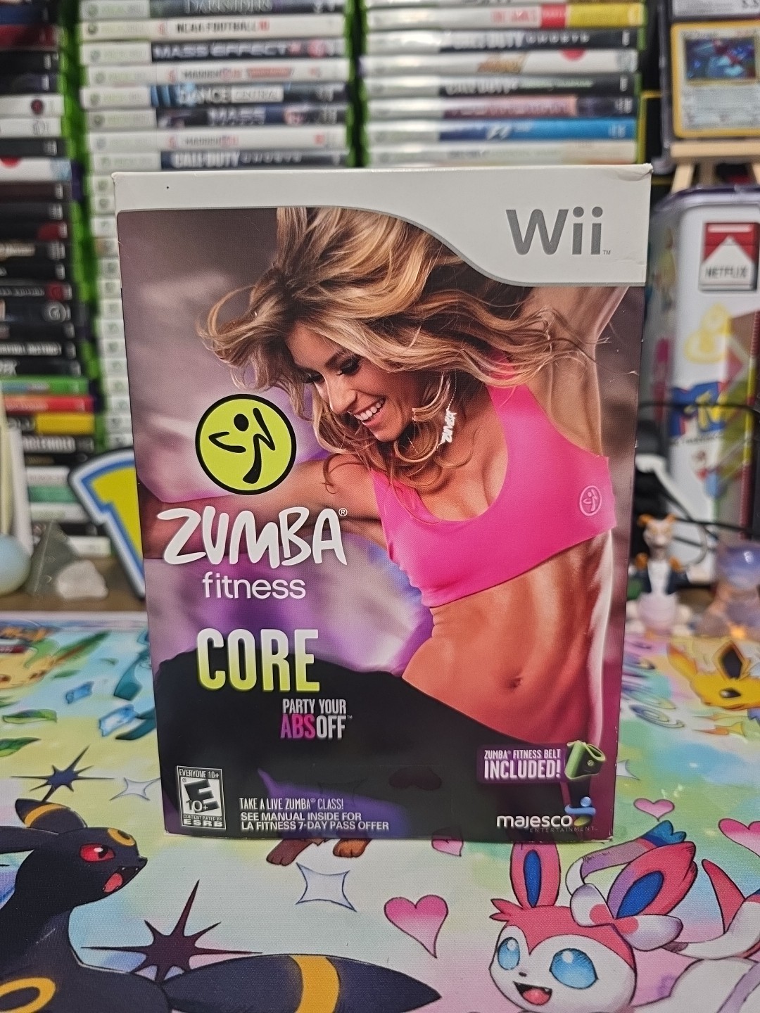 Zumba Fitness Core (Nintendo Wii) Big Box Belt Included BRAND NEW SEALED