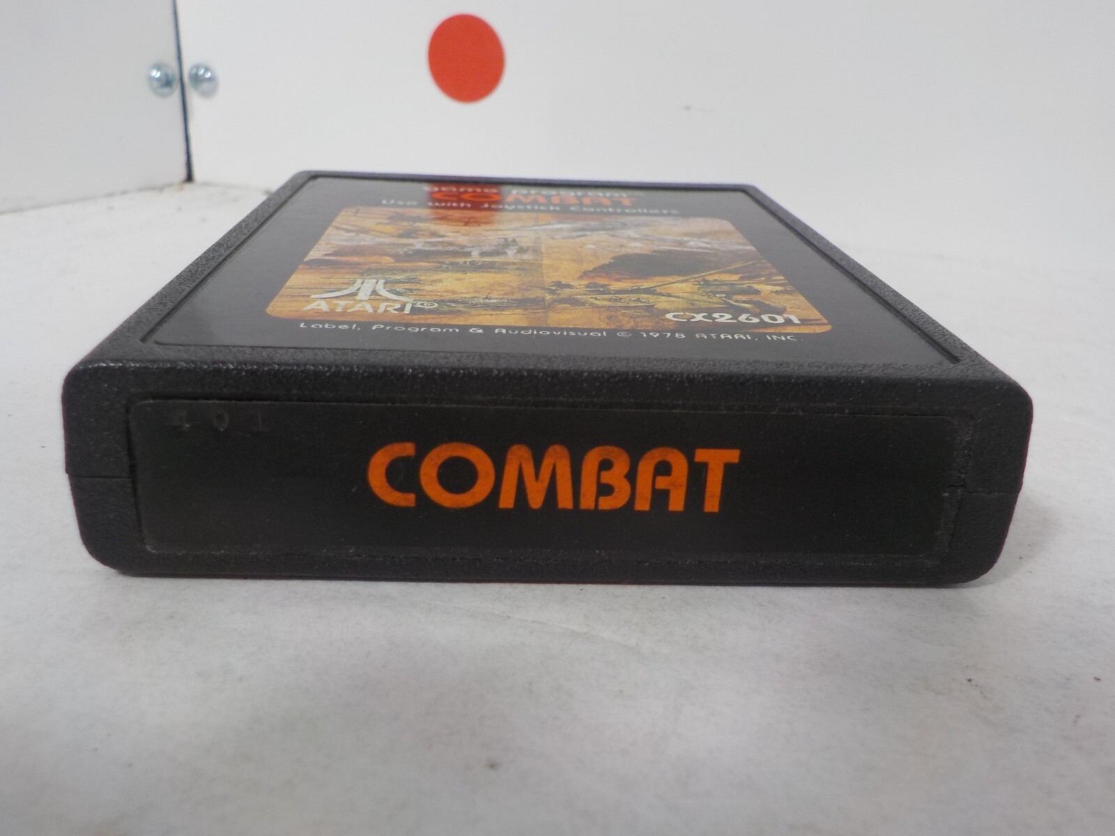 N A129 Atari 2600 Game w/ Manual Lot Combat & Human Cannonball