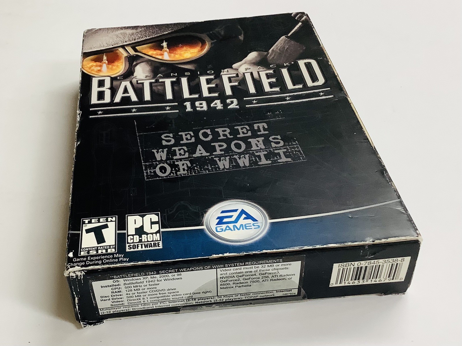“BRAND NEW” Battlefield 1942: Secret Weapons of WWII- Expansion Pack (PC) SEALED