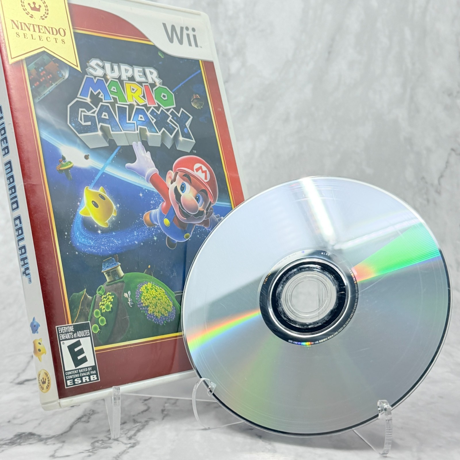 Super Mario Galaxy (Nintendo Wii, 2007) CIB Complete Read