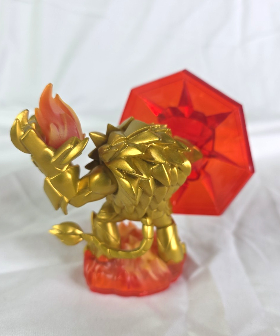 Skylanders Trap Team Wildfire Trap Master Fire Lion Figure Tested Works