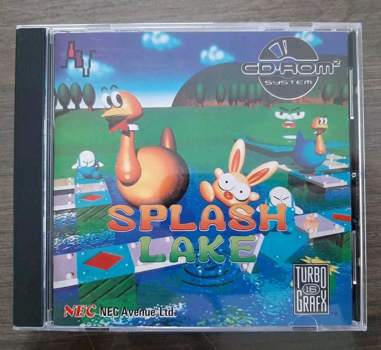 Splash Lake for TurboGraFX 16 CD / TurboDUO Complete & Authentic!