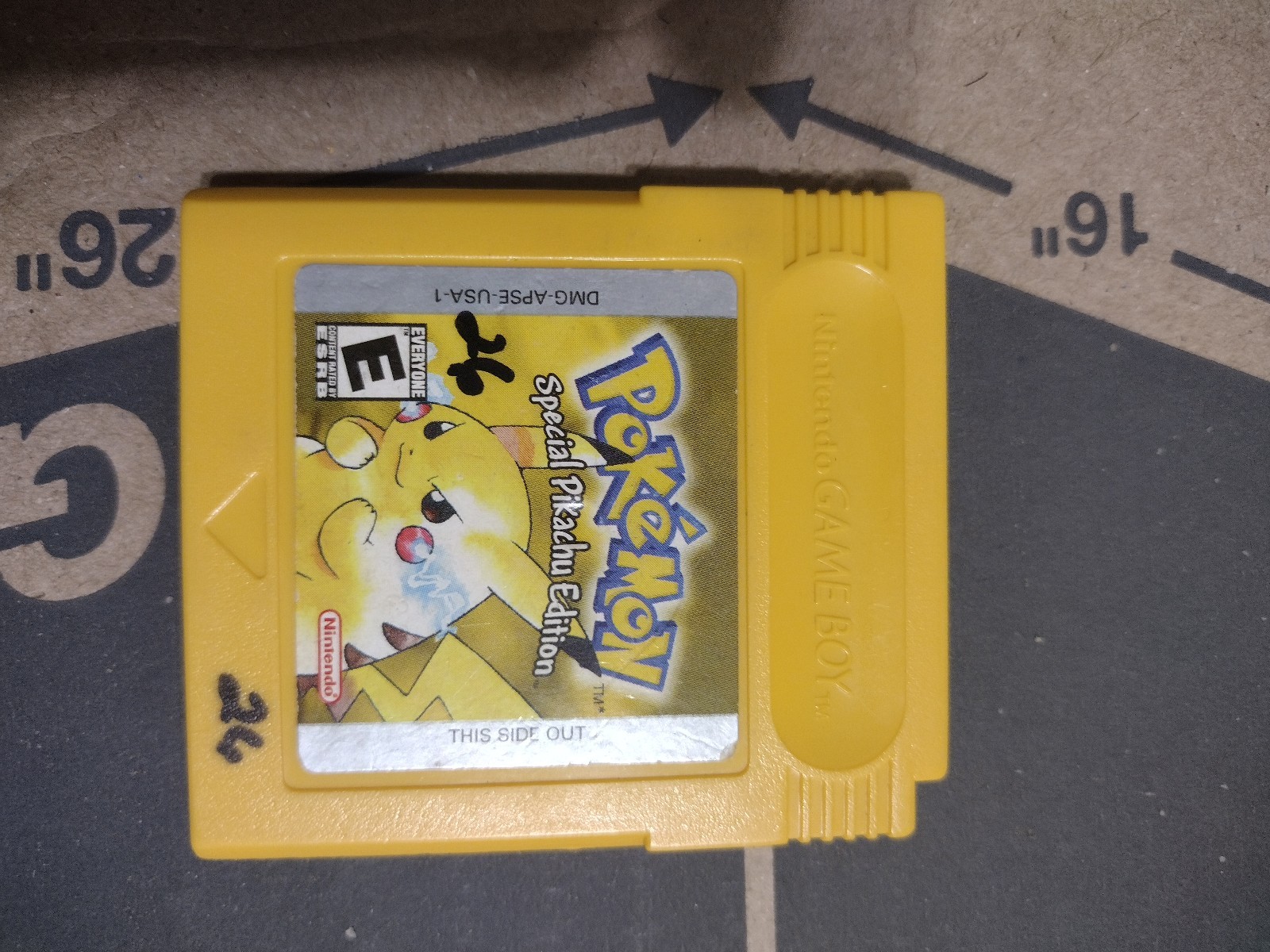 Nintendo Pokemon Yellow: Special Pikachu Edition GB E NTSC-U/C 1998