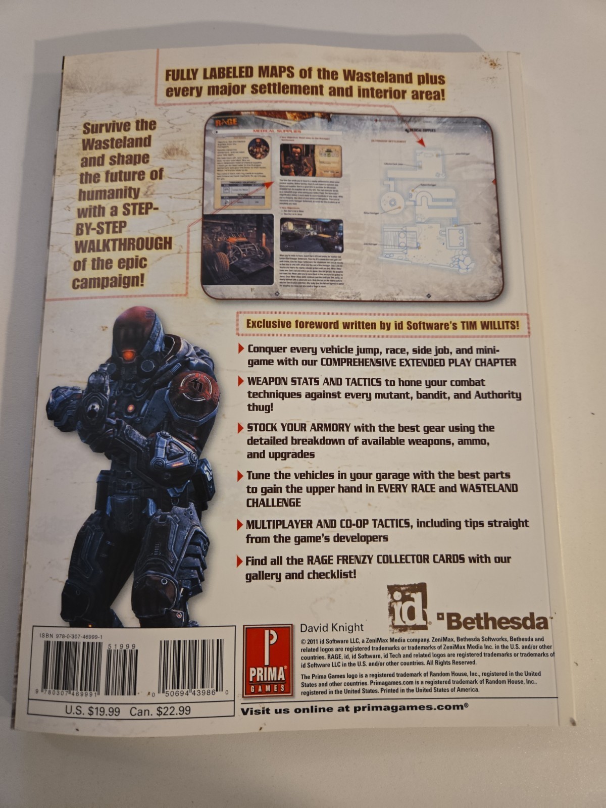 Rage: Prima Official Game Guide Paperback 2011