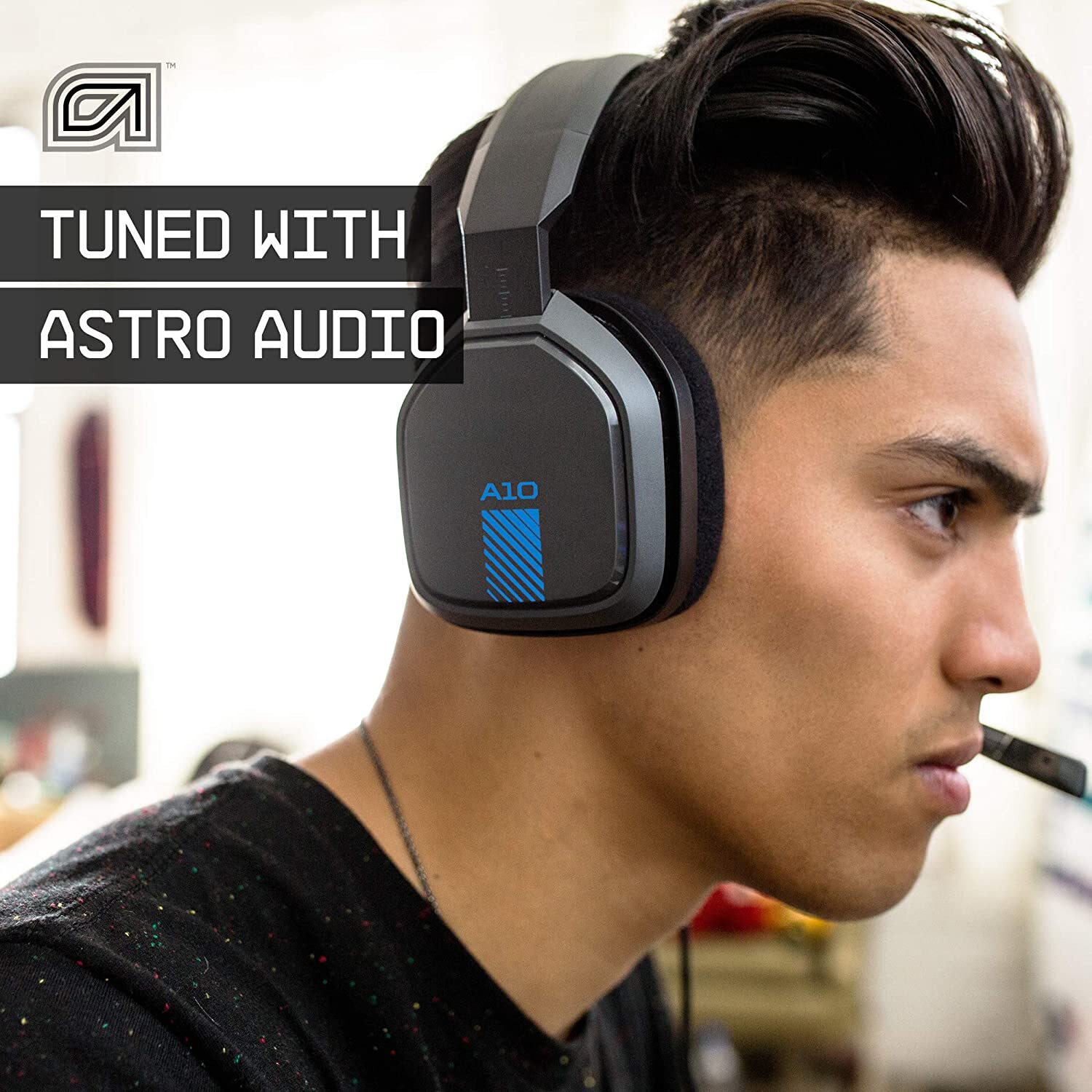 Astro Gaming A10 Wired Stereo Gaming Headset for PlayStation 4/5 – Blue/Black