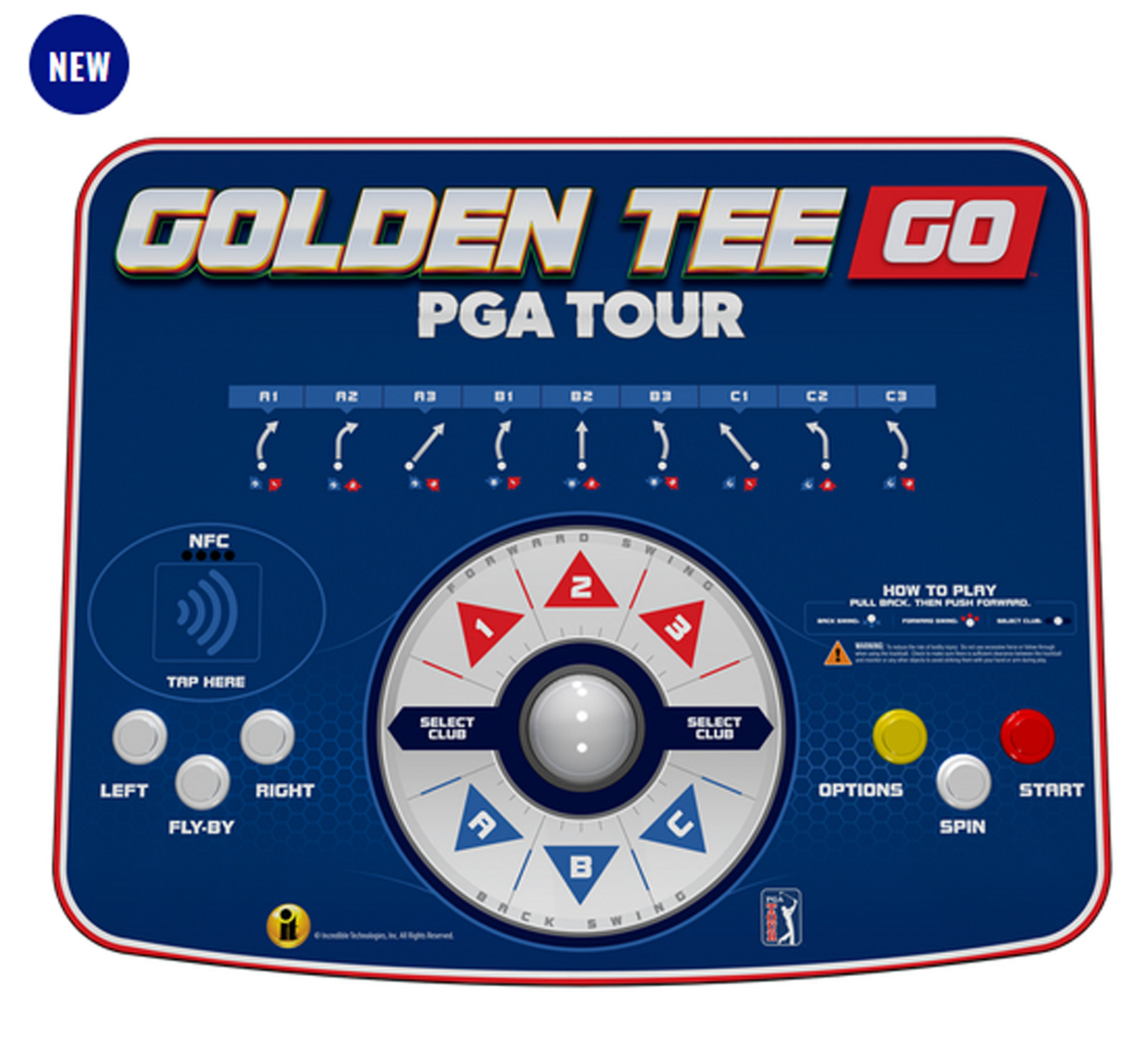 Golden Tee GO PGA TOUR Edition