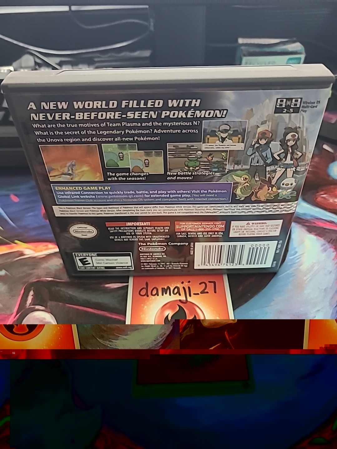 Pokemon Black Version Complete in Box