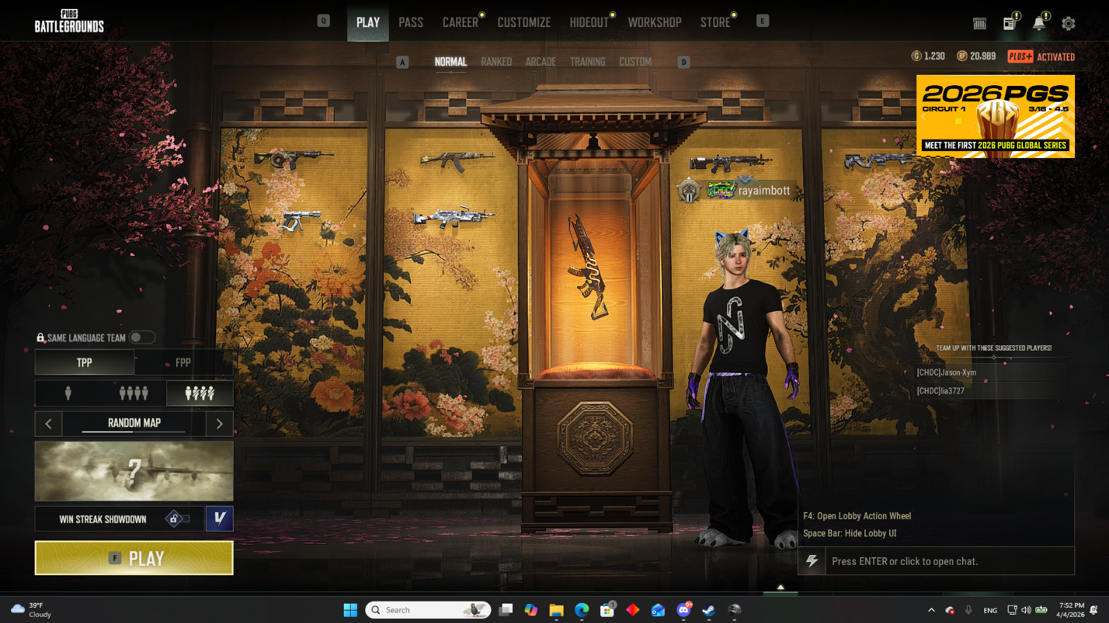 pubg pc steam account with Maxlv10 Medusa beryl m762 Max winter eclipse mp5k