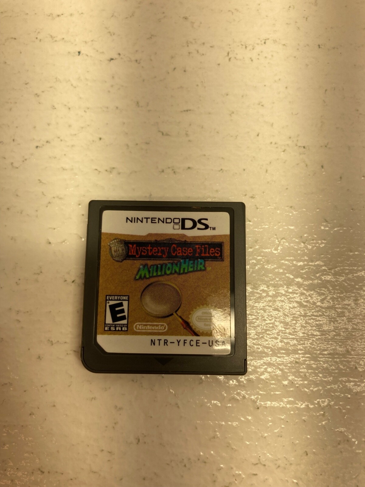 Mystery Case Files: MillionHeir (Nintendo DS) 3DS 2DS DSi XL Complete & Tested!