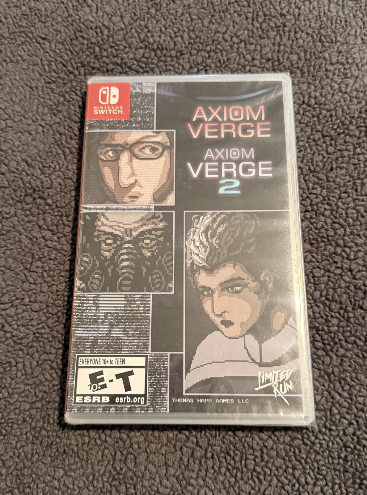 Axiom Verge 1 & 2 Double Pack Limited Run Nintendo Switch BRAND NEW W/CARD