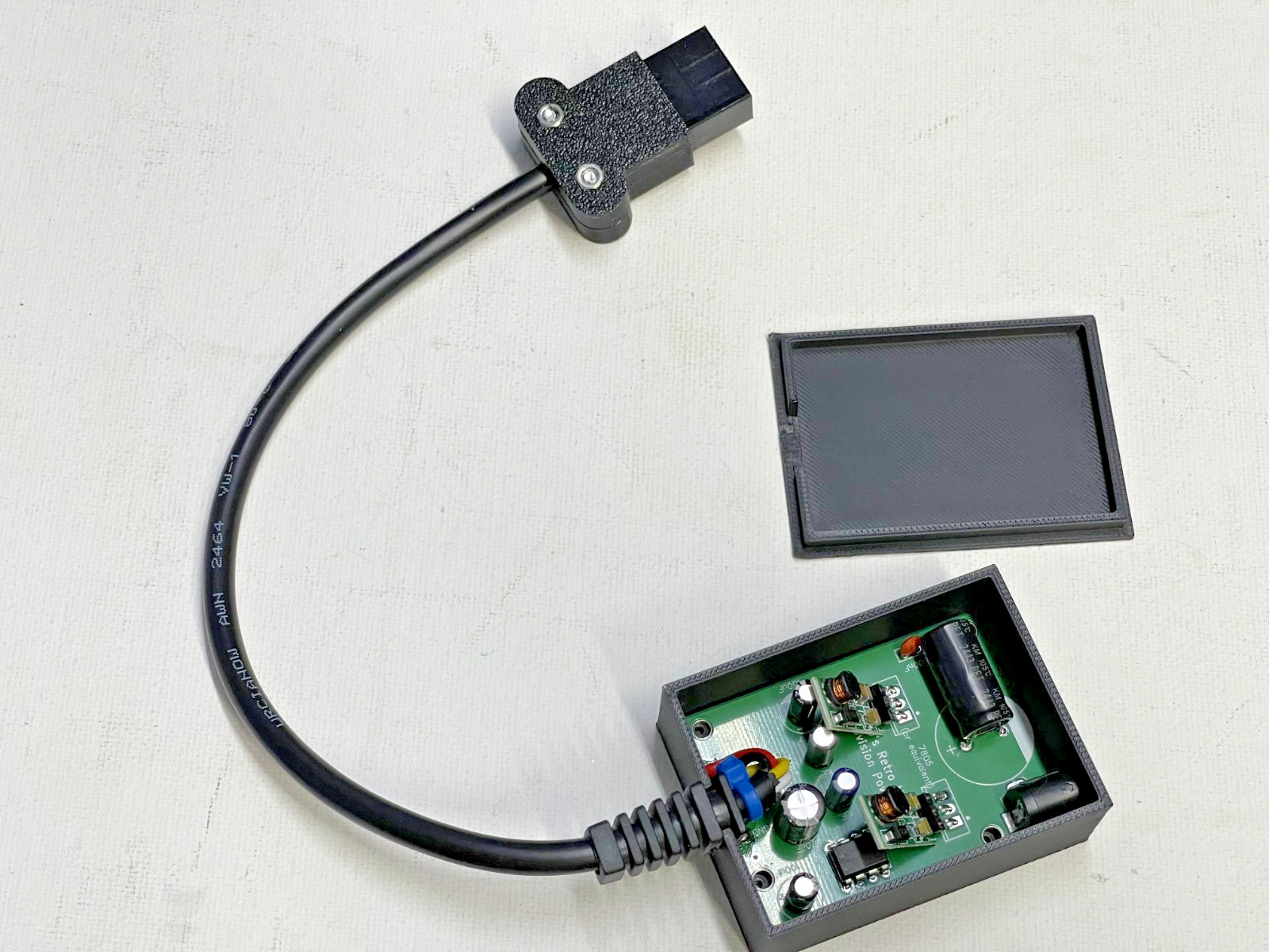 ColecoVision Power Supply Replacement 12V/5V/-5V Regulated PSU Safe & Reliable